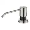 KRAUS Boden Kitchen Soap and Lotion Dispenser in Spot Free Stainless Steel/Matte Black KSD-53SFSMB