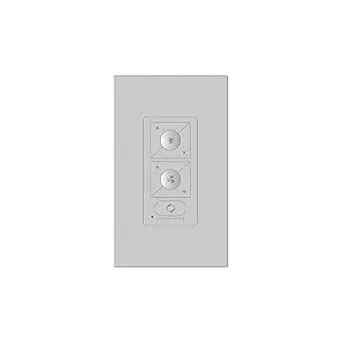 WAC Lighting Bluetooth Ceiling Fan Wall Control in White WC20-WT