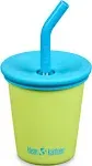 Klean Kanteen Kid Cup 10 oz with Kid Straw Lid Juicy Pear