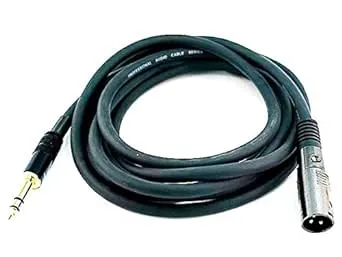 Monoprice XLR Male to 1/4inch TRS Male Cable