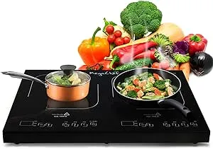 MegaChef Portable Dual Induction Cooktop