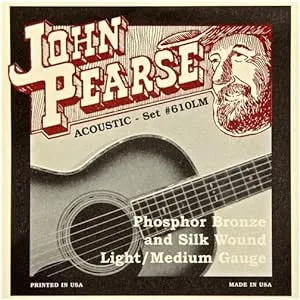 John Pearse 610LM Acoustic Guitar Strings