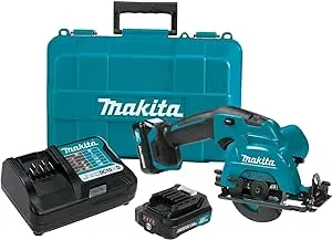 Makita SH02R1 12V max CXT® Lithium-Ion Cordless 3-3/8" Circular Saw Kit (2.0Ah)