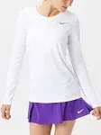 Nike Youth Legend Long Sleeve - White, S