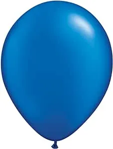 Qualatex Pearl Latex Balloons 11" / Sapphire Blue