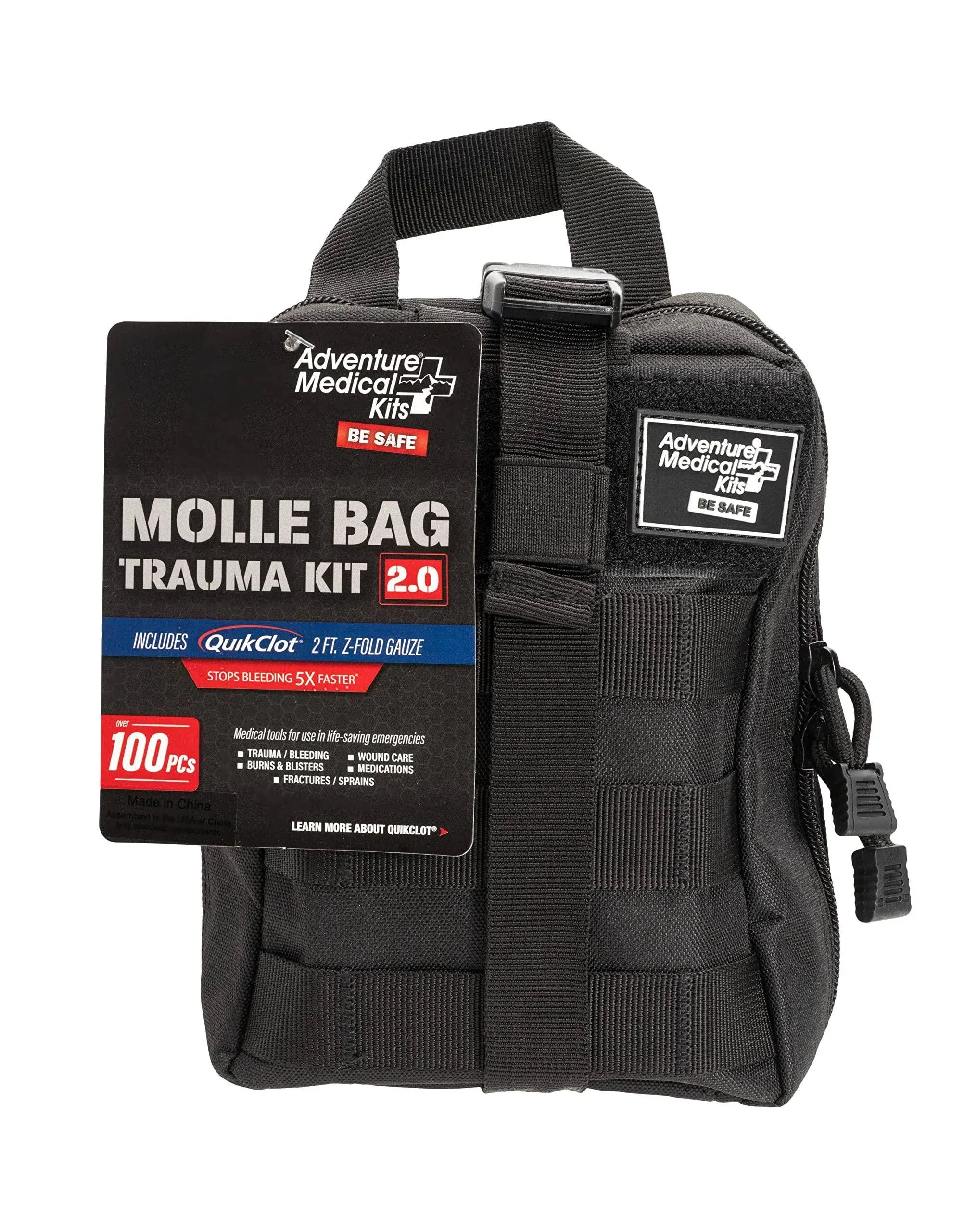 Adventure Medical Kits Molle Bag Trauma Kit 2.0 - Black