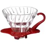 Hario V60 Size 01 Red Glass Coffee Dripper VDG-01R