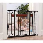 Regalo Easy Step Extra Wide Baby Gate, Black