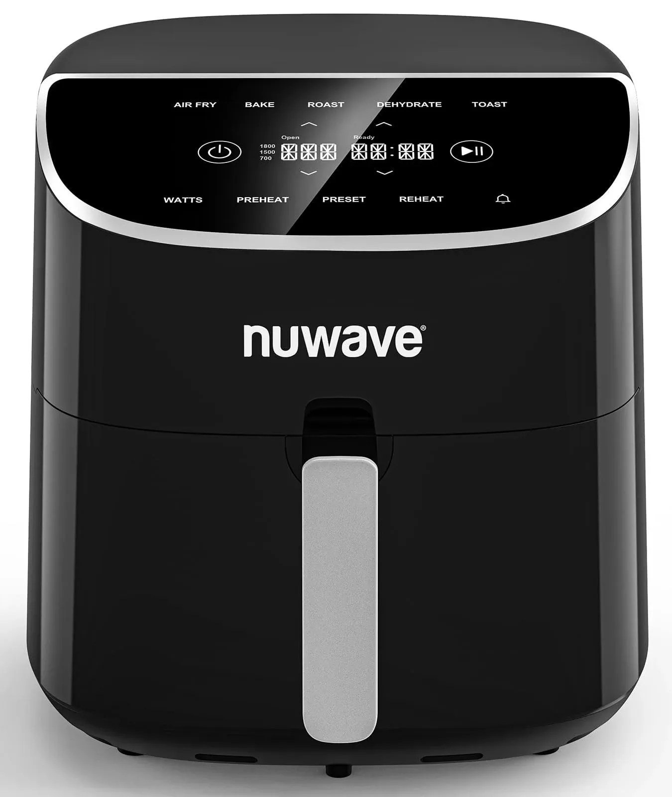 Nuwave 8QT Brio Air Fryer Plus Cozy Blue, Digital LED Touch Screen with Cool ...