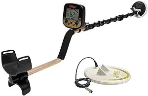 Fisher Labs GOLDBUG Pro Coil Combo Gold Metal Detector with 5 Inch and 10 Inch Waterproof Search Coil, Lightweight, Ergonomic Design, Precise, Easy to Use, Black