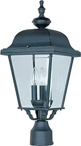 Maxim Lighting 3008BK Cast - 3 Light Outdoor Pole/Post Mount