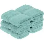 SUPERIOR 6-piece Egyptian Cotton Washcloth Set