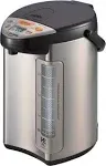 Zojirushi America Corporation Cv-dcc40xt Ve Hybrid Water Boiler and Warmer, 4-Liter, Stainless Dark