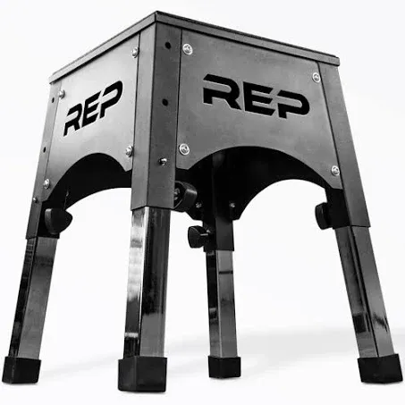 Rep Adjustable Plyo Box 16/20/24, Plyometric Box for Agility Workouts and Box Jump Training