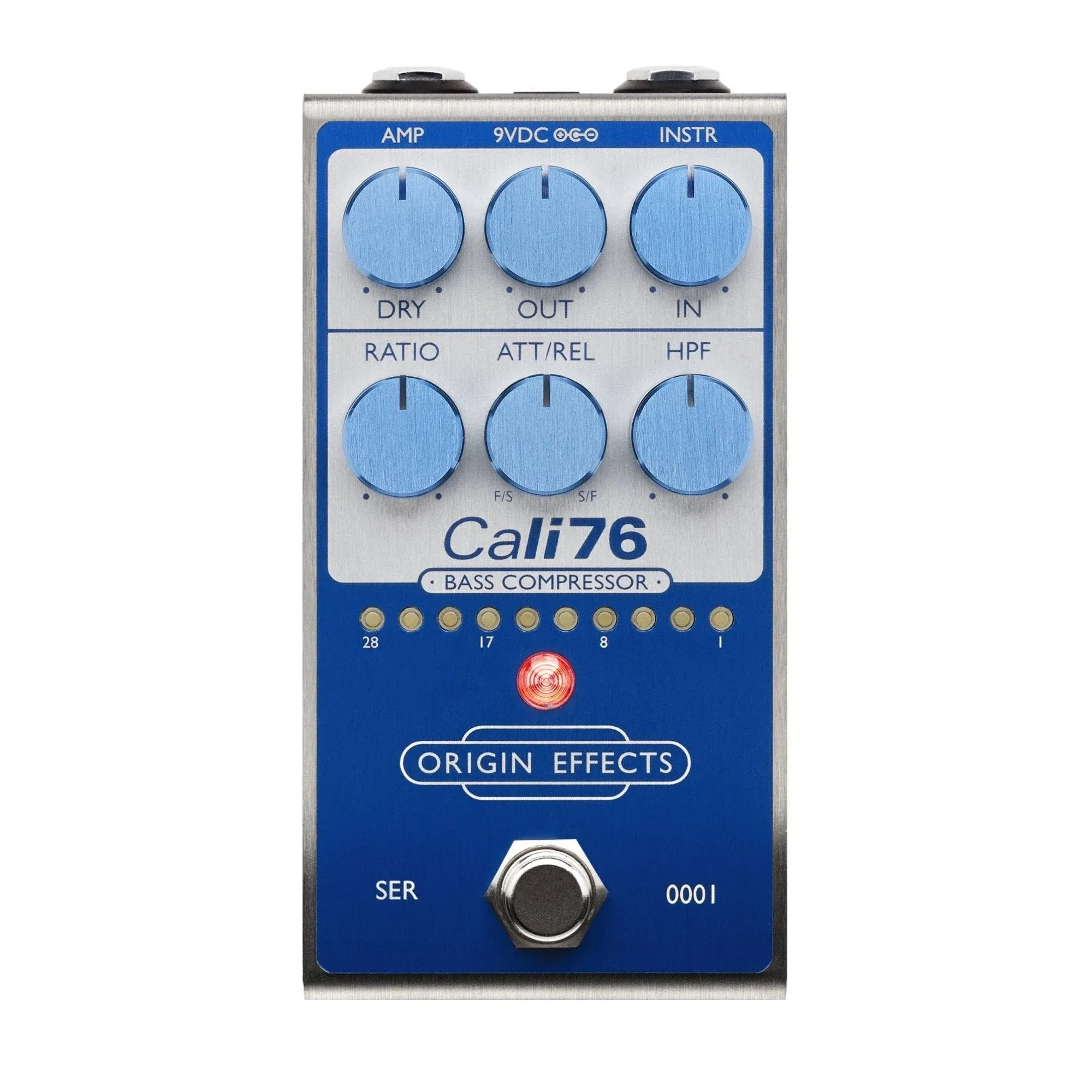 Origin Effects Cali76 Bass Compressor Pedal - Super Vintage Blue