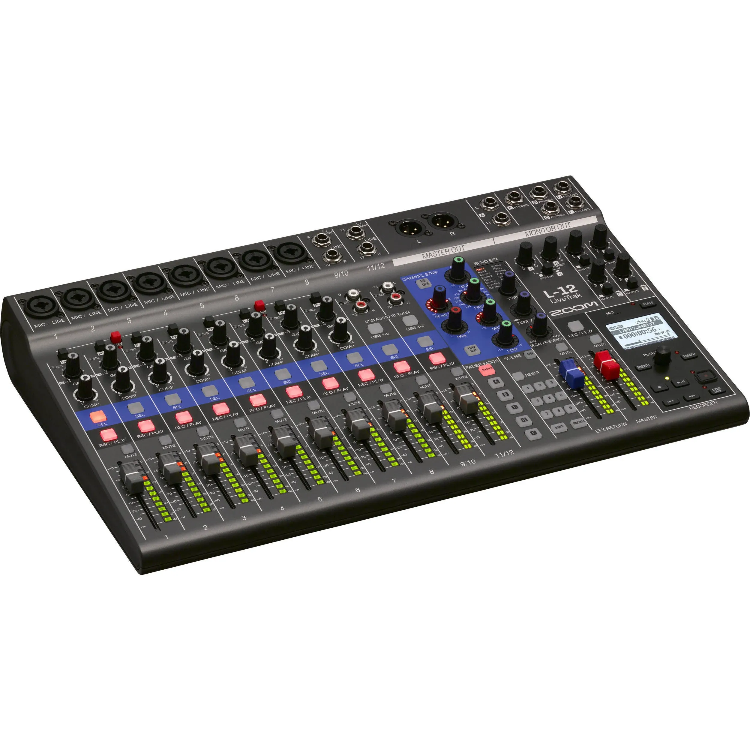 Zoom LiveTrak L-12 Digital Mixer/Recorder