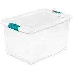 Sterilite BOX LATCHING W/LID PLSTC 6QT