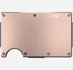 The Ridge Aluminum Wallet | Rose Gold Cash Strap