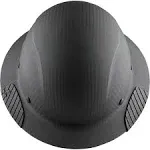 Dax Carbon Fiber Hard Hat Full Brim Matte Black