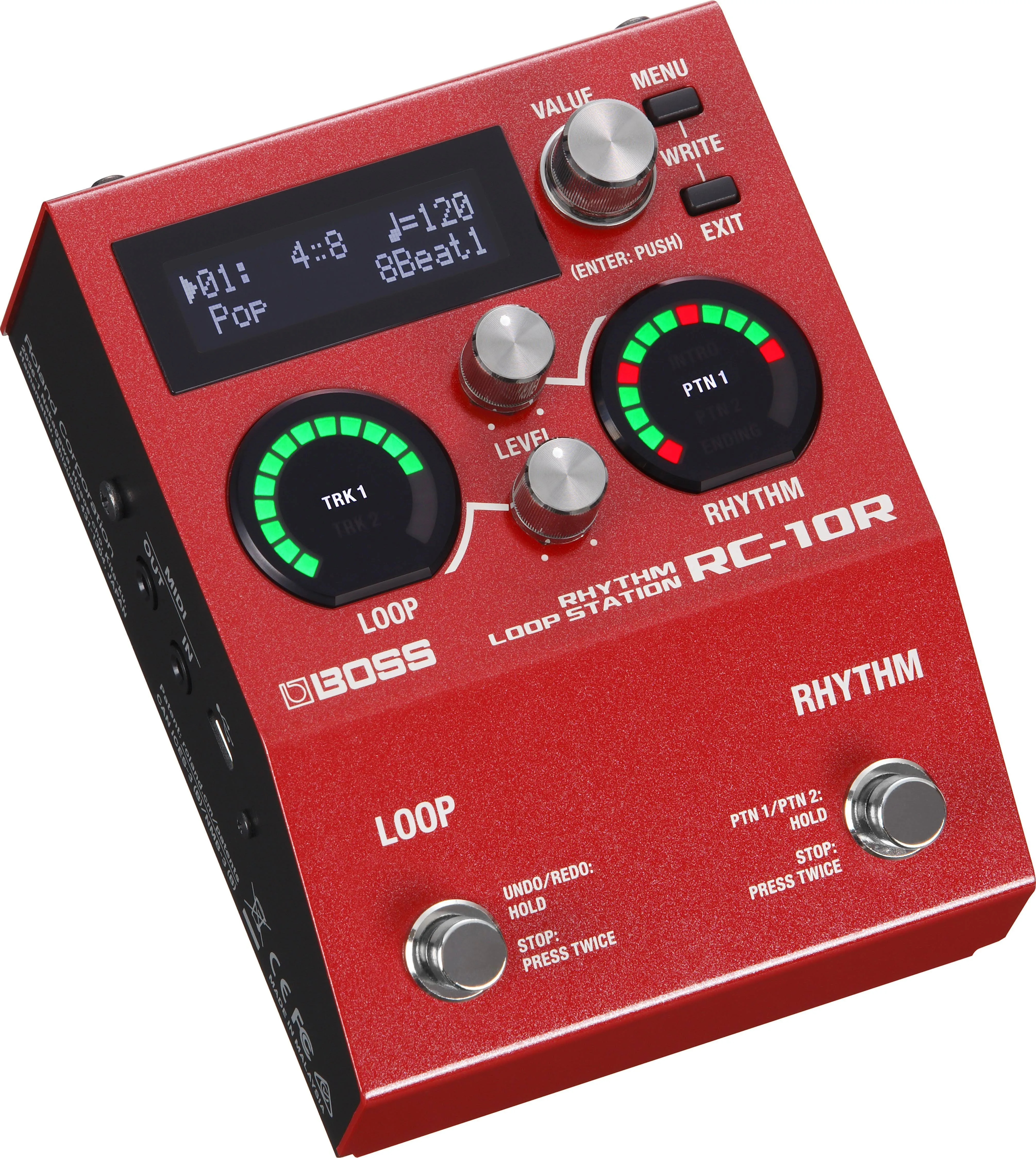 BOSS BOSS RC-10R Rhythm Loop Station Effects Pedal