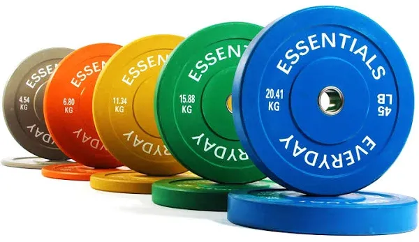 BalanceFrom Color Coded Olympic Bumper Plate Weight Plate