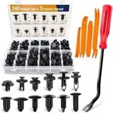 GOOACC 240pcs Bumper Retainer Clips