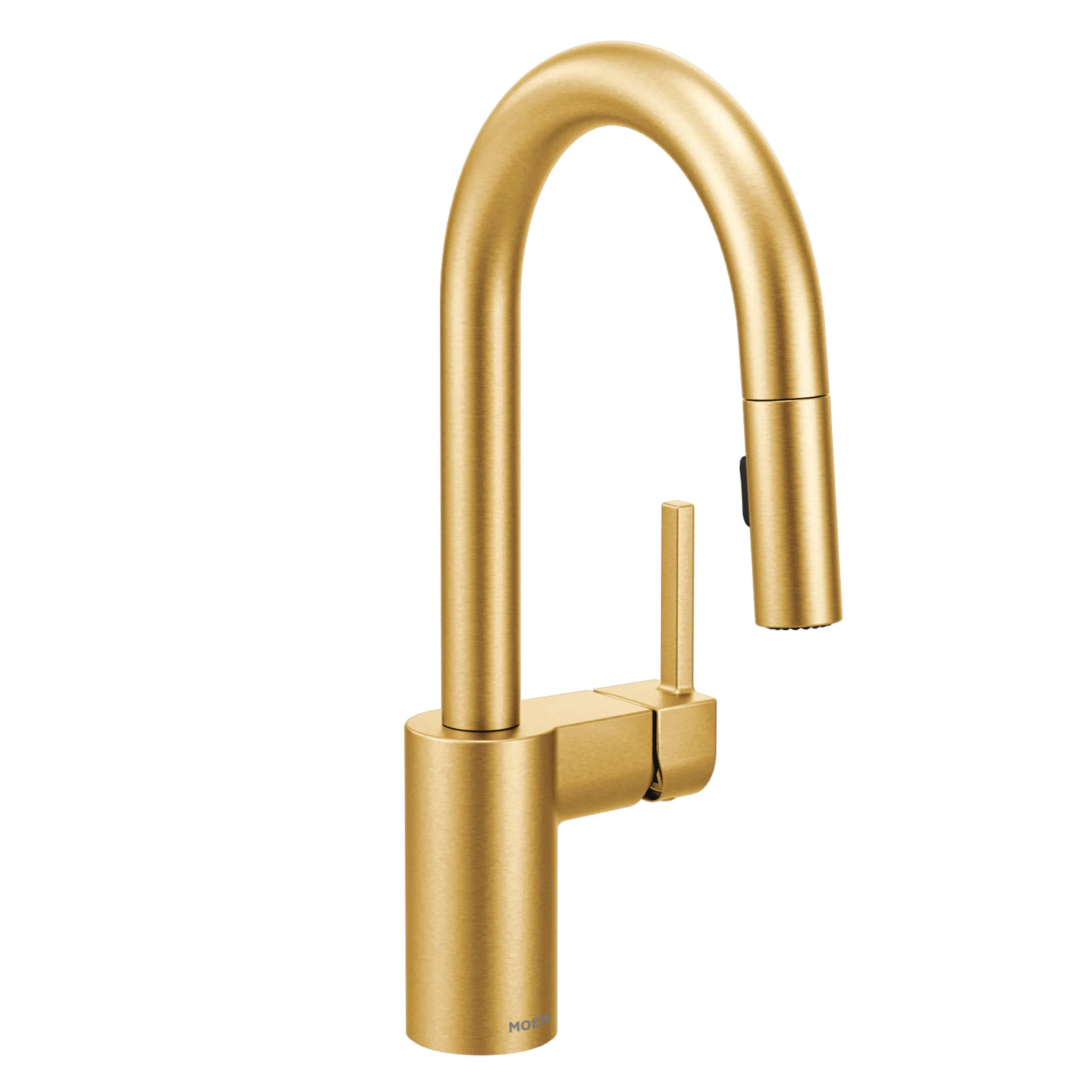 Moen 5965 Align 1.5 GPM Single Hole Pull Down Bar Faucet with Reflex and Duralast Technology - Brushed Gold