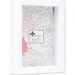 Lawrence Frames Shadow Box Frame, Picture Frame, 5" x 7", White