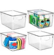 8-Pack - ClearSpace - Plastic Pantry Organization and Storage Bins With Lids