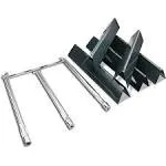 QuliMetal 69787 Grill Burner and 7636 Flavorizer Bars for Weber Spirit 300 and Spirit II 300 Series