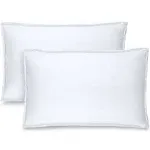 Bare Home | Microfiber Pillow Sham Set Standard / White