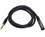 Monoprice XLR Male to 1/4inch TRS Male Cable