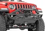 Rough Country 10645A Jeep Full Width Off-Road Front Bumper (JK,JL, Gladiator JT)