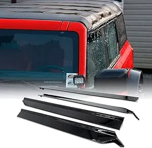 IAG I-Line Rain Guard Deflector Visor Covers for Ford Bronco 2021+ 4 Door