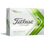 Titleist Velocity Golf Balls - Matte Green