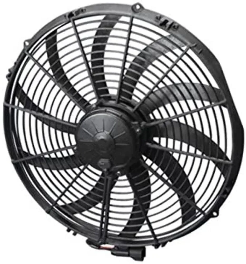 Spal 30102113 - 16&#034; Puller Extreme Perf Curved Blade Electric Fan - 2500 Cfm