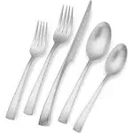 Zwilling JA Henckels 22769-345 Bellasera Satin 45-Piece Stainless Steel Flatware Set, Silver