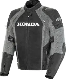 Joe Rocket Honda VFR Jacket - Black/Gunmetal - 3XL