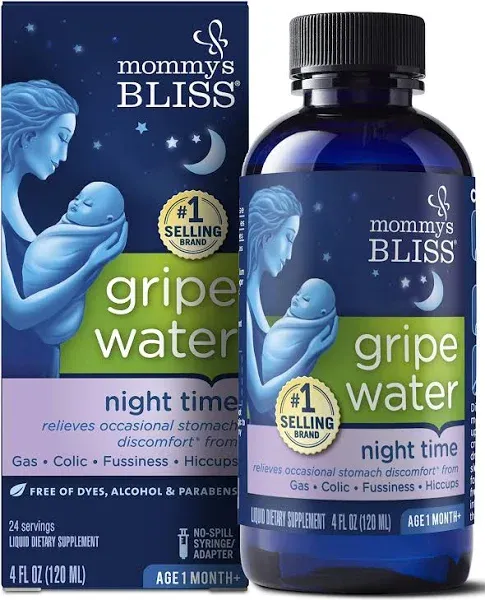 Mommy's Bliss Gripe Water Night Time - 4.0 fl oz