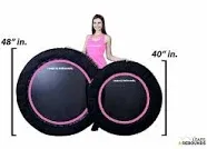 Leaps & Rebounds 48" Mini Fitness Trampoline & Rebounder