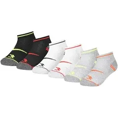 Kids Nike 3BRAND 6-Pack by Russell Wilson Low Cut Socks, Boy's, Size: 7-9, Brt Yellow