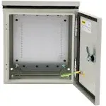 VEVOR Electrical Steel Enclosure Box NEMA 4 Outdoor Enclosure 12 x 12 x 6