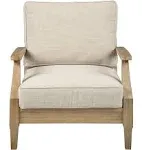 Ashley Clare View Lounge Chair with Cushion Beige