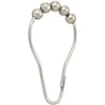 Moen SR2100BN Brushed Nickel Shower Curtain Rings