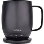 Nextmug Temperature-Controlled Self-Heating 14-oz Mug,Black