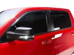 AVS® 94109 - Tape-On Standard Ventvisor™ Smoke Front and Rear Window Deflectors