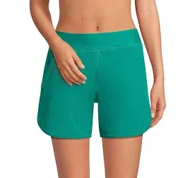 Lands' End Women's 5" Board Shorts with Panty