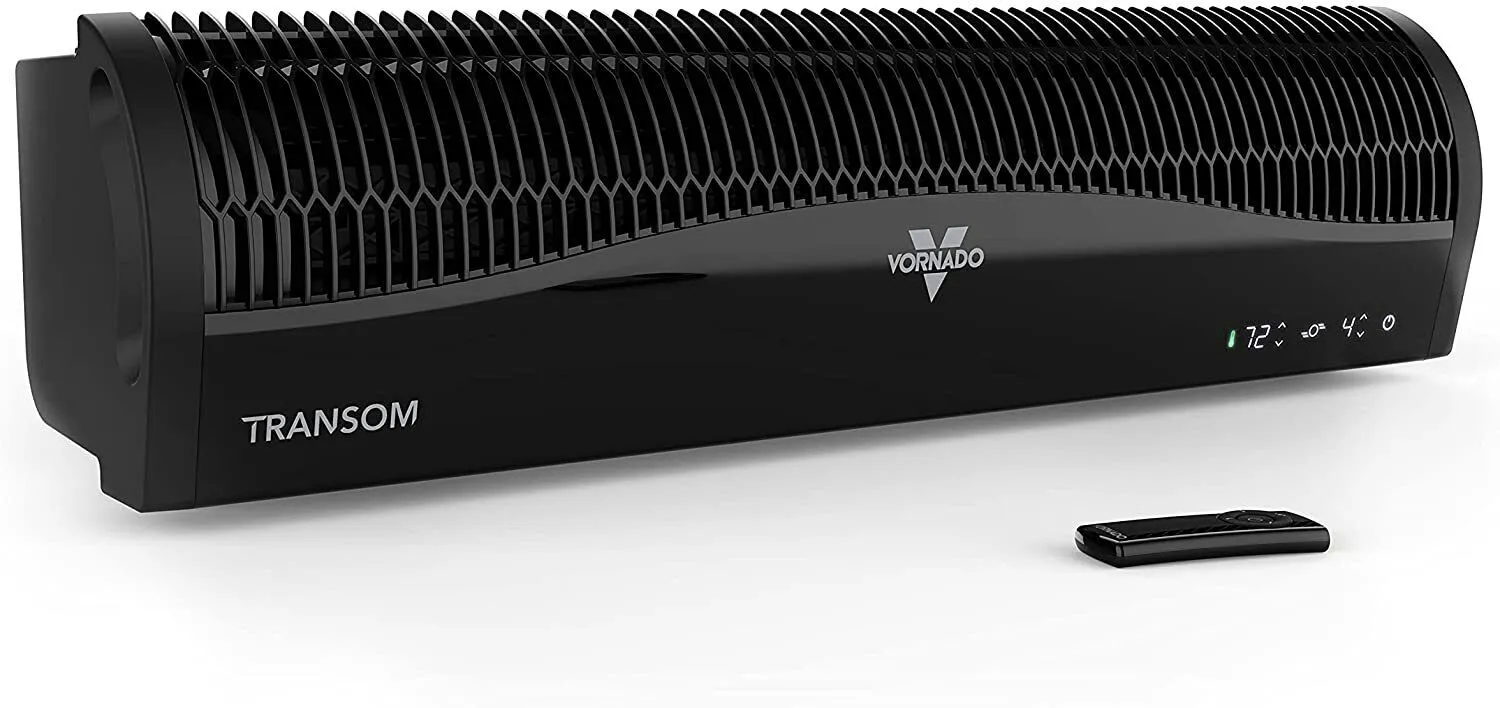 Vornado TRANSOM 4 Speed Window Air Circulator Fan with Remote Control