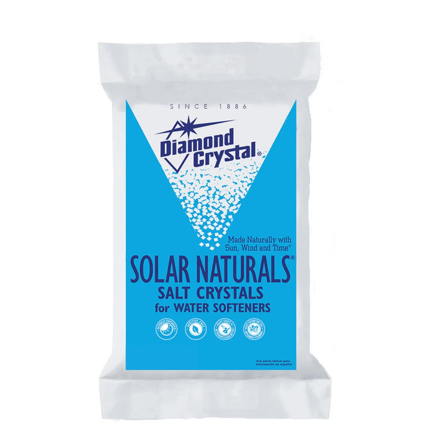 Diamond Crystal Solar Naturals Water Softener Salt 50 lbs