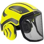 Pfanner PROTOS-NYCB Protos Helmet, Neon Yellow/Carbon